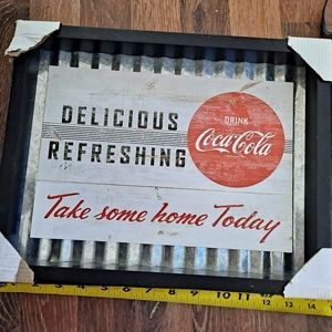 Cute Coca-Cola Home decor sign